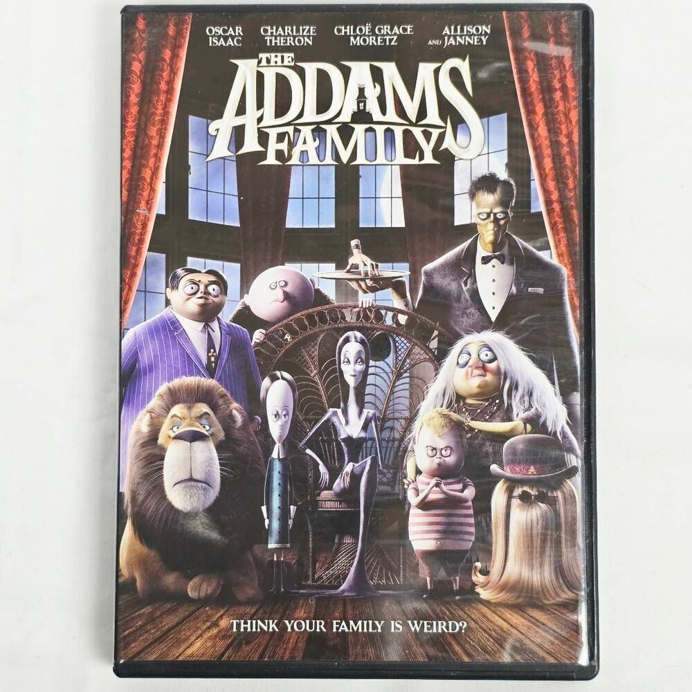 The Addams Family (DVD, Animated, 2019)